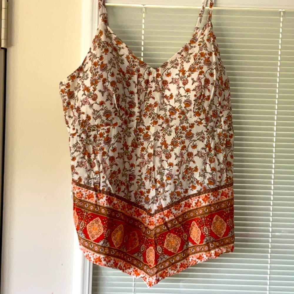 Strappy dressy tank
